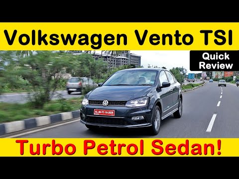 Volkswagen Vento TSI Review | Turbo Petrol Sedan | 2020 Vento TSI | PitstopWeekly