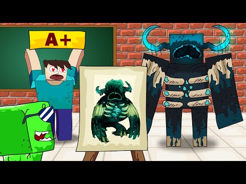 Monster School : DRAWING CHALLENGE NEW EPISODE - Minecraft Animation