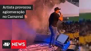 Show do cantor Belo vira caso de polícia no Rio de Janeiro