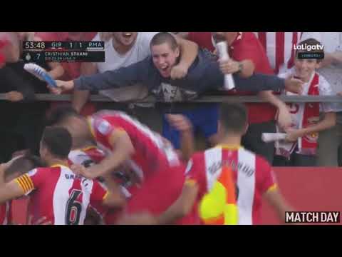 cristhian stuani amazing goal girona vs real madrid 2 1 la liga 29102017 hd