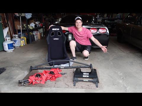 C5 Corvette Sparco Racing Seat and Brey Krause Harness Bar Install