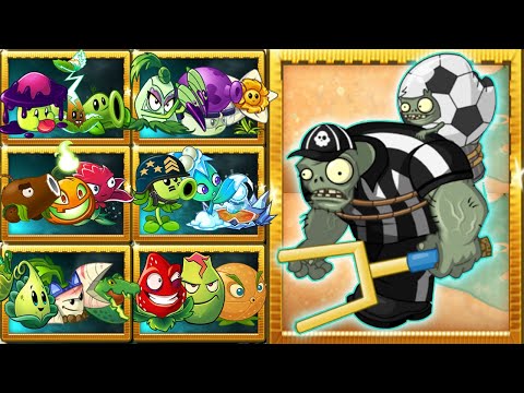 Random Team Plant Max Level Vs 05 Sportzball Gargantuar Level 10 - Who Will Win?