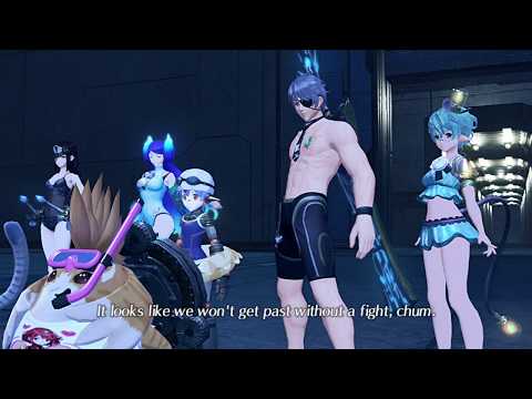 Xenoblade Chronicles 2 Swimsuit Edition Cutscene 156 - Told To Wait
