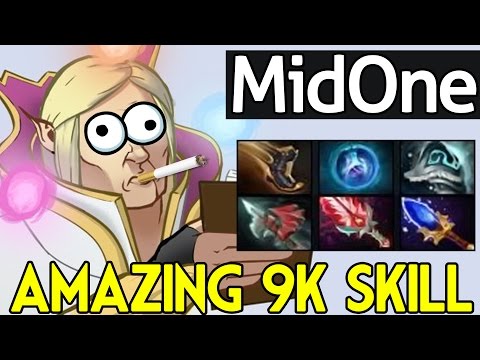 MidOne [Invoker] Amazing 9k Skill Dota 2 7.05