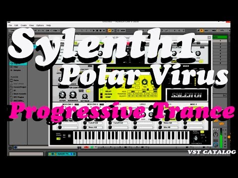 Sylenth1 Polar Virus lll Lennar Gigital lll Best VST Synth Preset demo