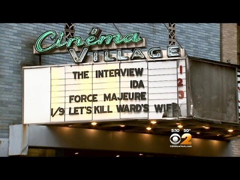 Crowds Line Up At Area Theaters To See 'The Interview'