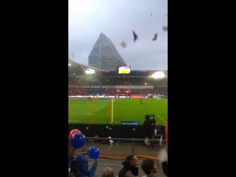 Fc Basel vs St.Gallen Choreo   Fans / Ultras