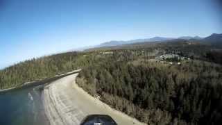 preview picture of video 'Pachena Bay Campground Aerial FPV Tour April 12, 2014 RAW footage'
