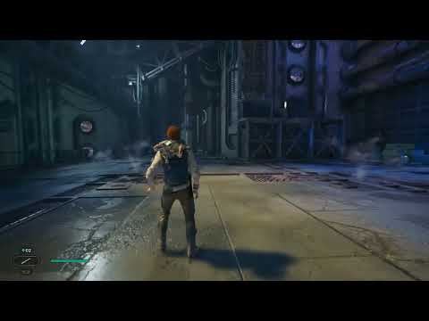 Making quick work of some stormtroopers in Jedi Survivor