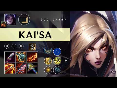 Kai'Sa ADC vs Ezreal - EUW Challenger Patch 26.04