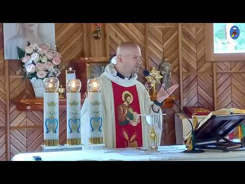 Czatachowa 09.06.2022 - Kazanie o.Daniela - Uwielbiajmy i wysławiajmy Boga jak Aniołowie