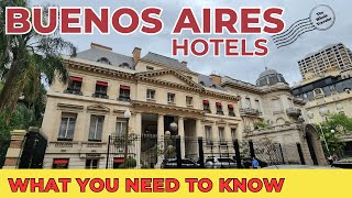 Buenos Aires Hotels: Honest Reviews of three hotels we stayed in while visiting Buenos Aires