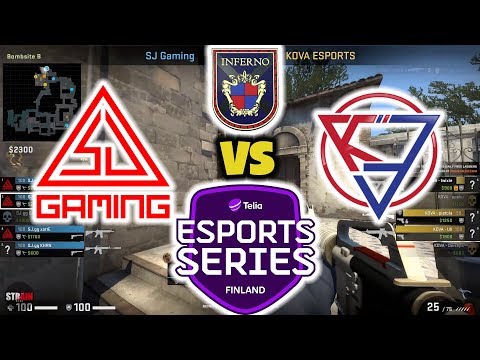 SJ Gaming vs KOVA ESPORTS Highlights - Telia Esports Series * Inferno