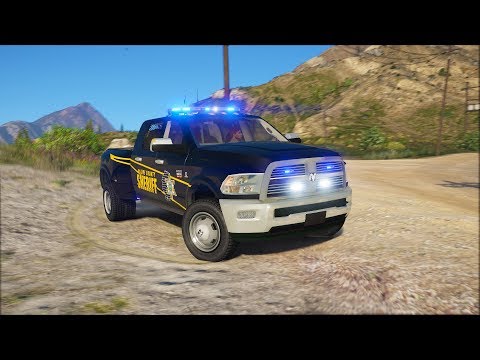 LSPDFR - Day 667 - Armed security assists deputy during Grapeseed robbery