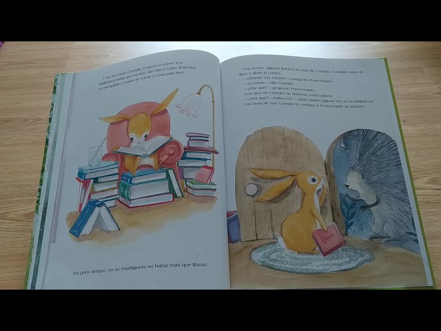 Vídeo relacionado con El club de lectura del conejito va al cole