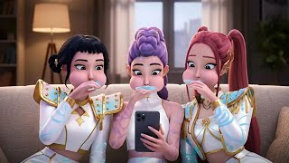 TOP 5 Funny Reaction 🤣🤣🤣 With Rumi Zoey and Mira | HUNTRIX | KPOP Demon Hunters Reaction | HUNTR/X