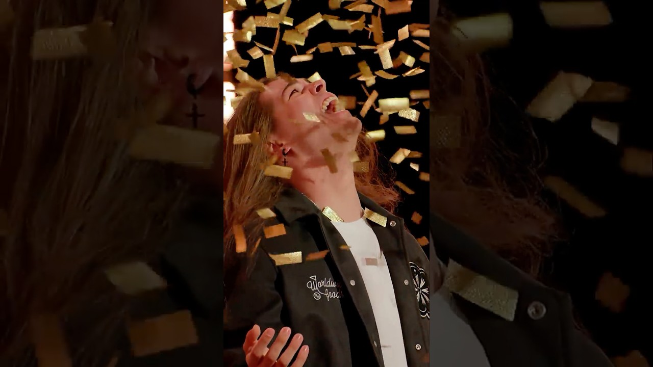 That time Jourdan Blue got a Golden Buzzer ✨ | America's Got Talent thumbnail