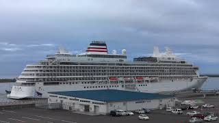 飛鳥Ⅲ 高知新港・初寄港 2025年10月11日【着岸】