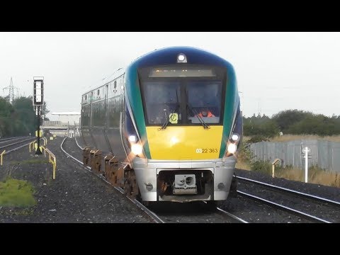 Irish Rail 22000 Class Intercity Train 22363 - Clondalkin & Fonthill Station, Dublin