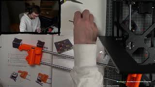 3D Printer Assembly X-axis - Prusa i3 MK3S+ (part 2)