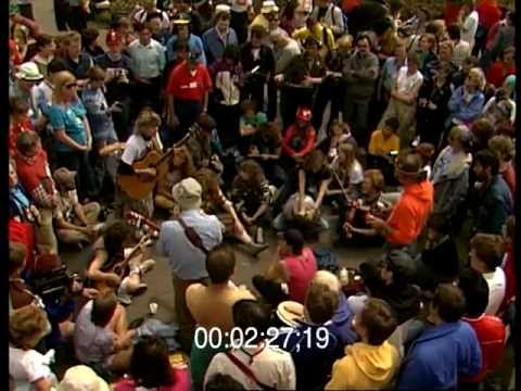 Concert in Pushkin (part 1) - Russian Youth choir, dance ensemble, folk songs