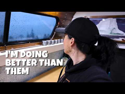 I NEED MORE SPACE | Rainy day living in a van