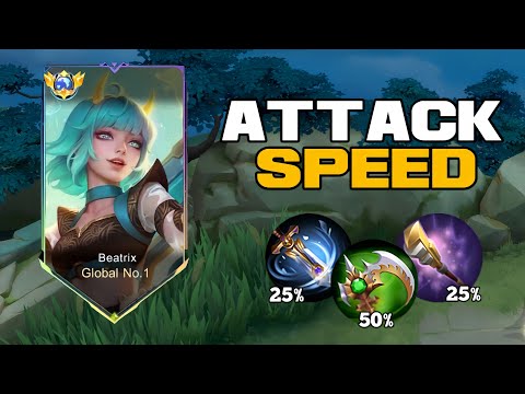 100% ATK SPEED BUG😱 BEATRIX NEW CRAZY BUILD 2023?! (must try☠️)