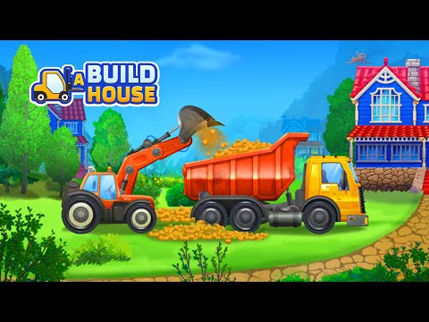 Build a House: Building Trucks video