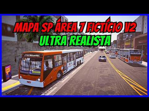 ????Gameplay Mapa SP Área 7 Fictício V2 | Term Jd Helena | Linha 867R | Proton Bus Simulator  #cqmods