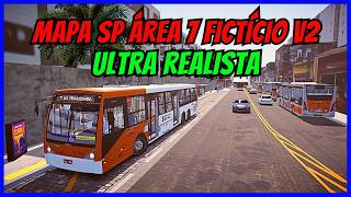 ????Gameplay Mapa SP Área 7 Fictício V2 | Term Jd Helena | Linha 867R | Proton Bus Simulator  #cqmods