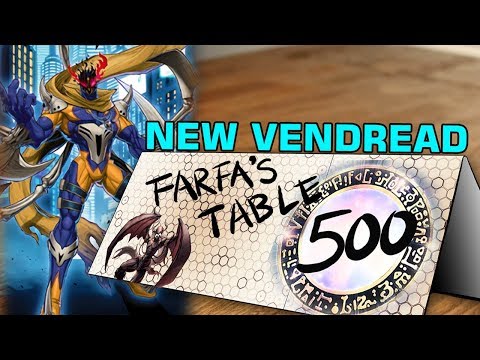 Table 500 #117 NEW FLOD Vendread "A major improvement with solid support!"