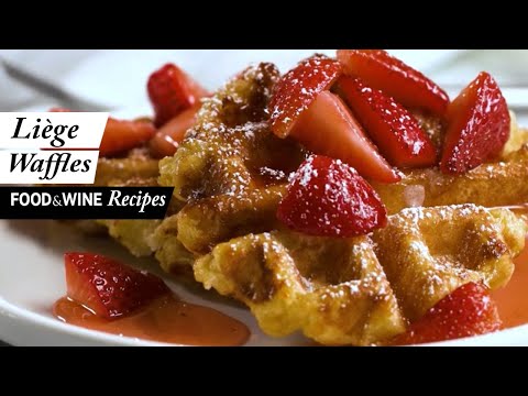 Liège Belgian Waffles | Food & Wine Recipes