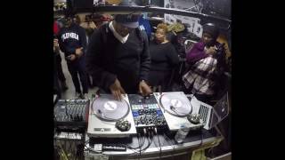 DJ Mell Starr at Rock and Soul's 2016 Holiday Party