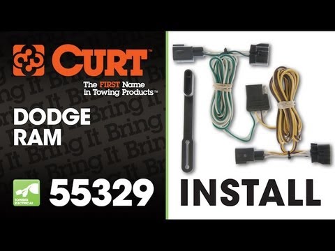 Trailer Wiring Install: CURT 55329 on 1995 Dodge Ram