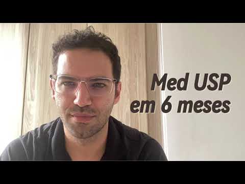 Mentalidade de como passei na Medicina USP em 6 meses