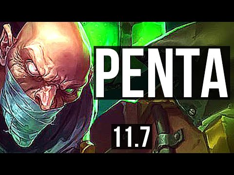 SINGED vs AHRI (MID) (DEFEAT) | Penta, 300+ games, Dominating | KR Master | v11.7