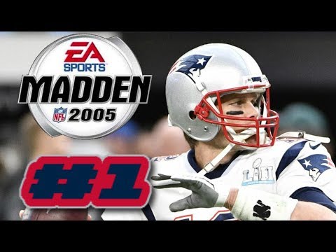 Madden NFL 2005 PS2 2019 New England Patriots Franchise Mode Ep.1 (Season Opener vs Colts)