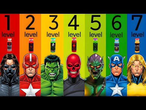 The 7 Levels Of Super-Soldier Serum