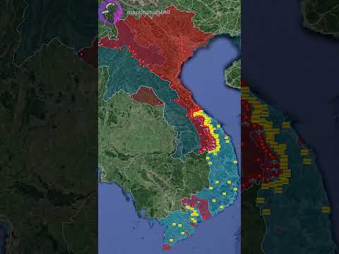 The Vietnam War using Google Earth