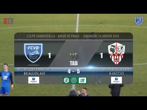 FCVB vs AC Ajaccio - Coupe Gambardella