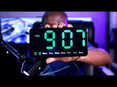 DS 6638 Digital LED Alarm clock | Reviews and settings 