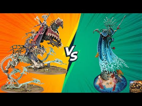 New Army Debuts! | Idoneth Deepkin vs Ossiarch Bonereapers | Warhammer Age of Sigmar Battle Report