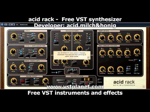 Free VST -  Acid Rack Synth - vstplanet.com