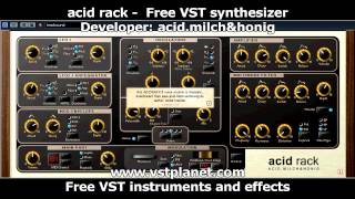 Free VST -  Acid Rack Synth - vstplanet.com