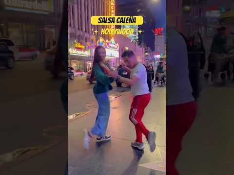 Dancing salsa caleña in Hollywood California #LA #losangeles #hollywood #salsa #caleña