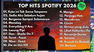 Download lagu TOP HITS SPOTIFY 2026 | KOTA INI TAK SAMA TANPAMU | SEDIA AKU SEBELUM HUJAN mp3