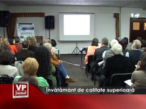 Învățământ de calitate superioară