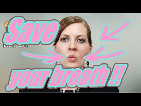 Englisch Redewendung 60/100: Save your breath.