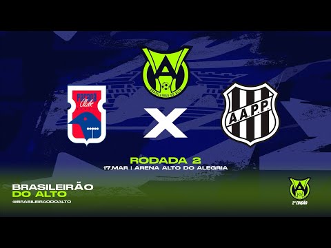 2º TEMPORADA - 2º RODADA -  PARANÁ 0x1 PONTE PRETA