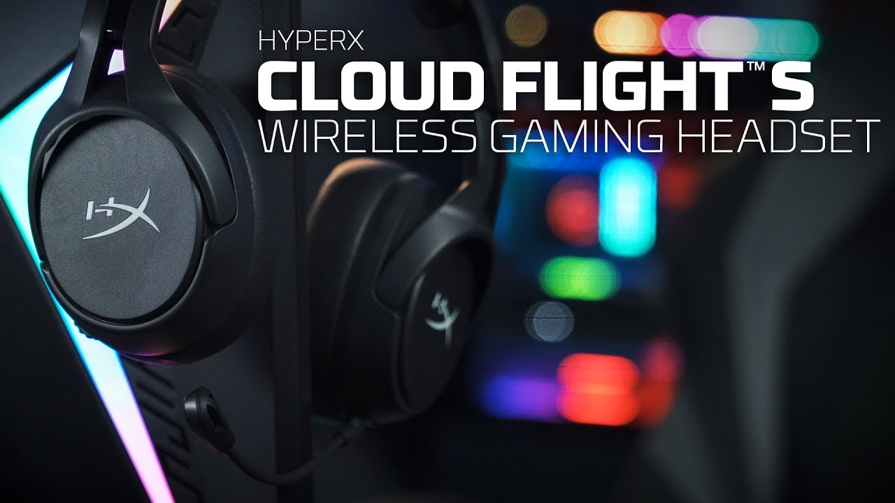 Гарнітура ігрова HyperX Cloud Flight S (HX-HSCFS-SG / WW) video preview